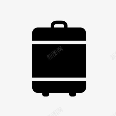 手提箱商务包行李图标图标
