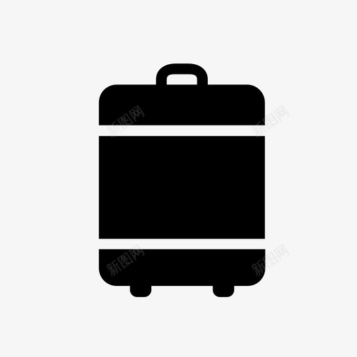 手提箱商务包行李图标svg_新图网 https://ixintu.com 商务包 手提箱 旅行包 行李
