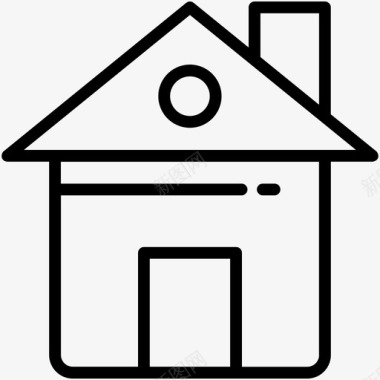 家公寓家庭住宅图标图标