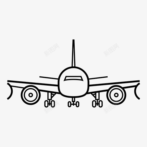 客机飞机喷气式飞机图标svg_新图网 https://ixintu.com 乘客 喷气式飞机 客机 机场 运输机 飞机 飞机旅行