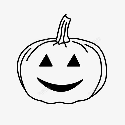 jackolanternjacko灯笼秋天图标svg_新图网 https://ixintu.com jackolantern jacko灯笼 万圣节 南瓜 秋天 脸 装饰