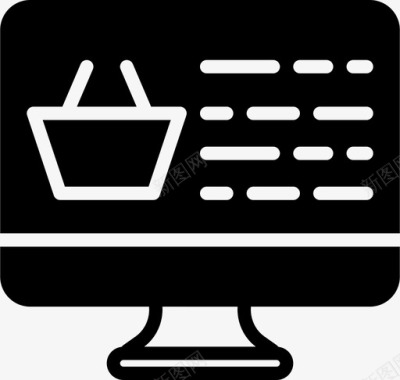 网上购物送货监控图标图标