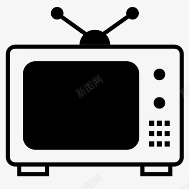 电视娱乐节目图标图标