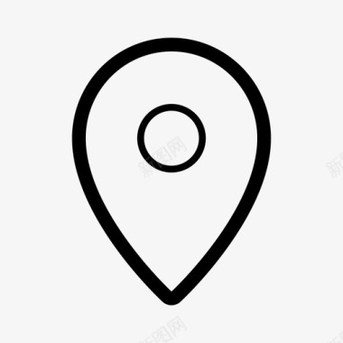 地图pin地址gps图标图标