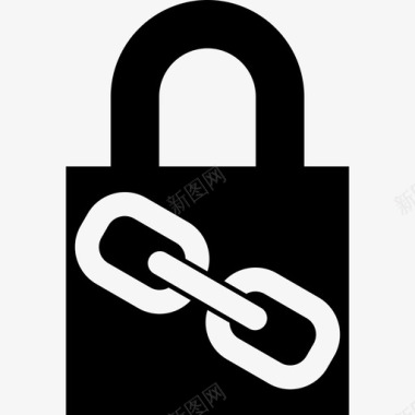 Url锁接口符号键和锁图标图标