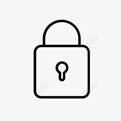 锁银行金融图标svg_新图网 https://ixintu.com 储蓄 股票市场 货币 金融 银行 锁