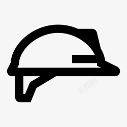 安全外壳安全帽工程师头盔图标高清图片