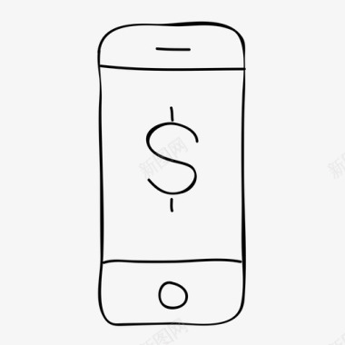 货币iphone银行金融图标图标