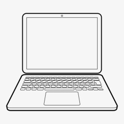 电脑设计笔记本电脑电脑高科技图标高清图片