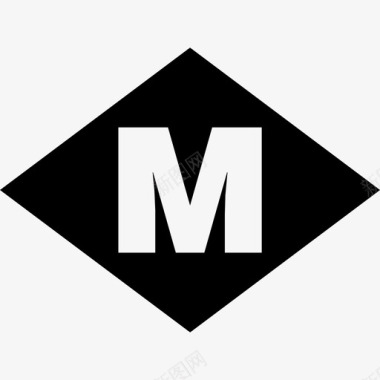 巴塞罗那地铁标志metrologos图标图标
