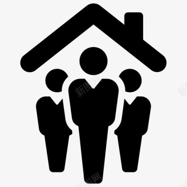 房地产经纪人房屋房屋保险图标图标