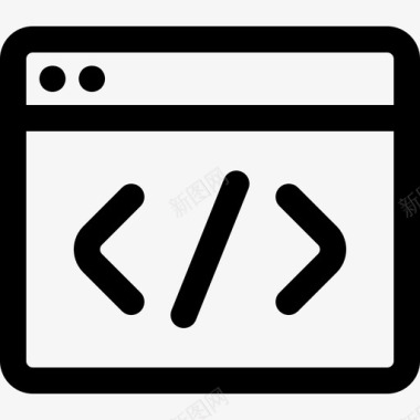 web开发代码web开发脚本图标图标
