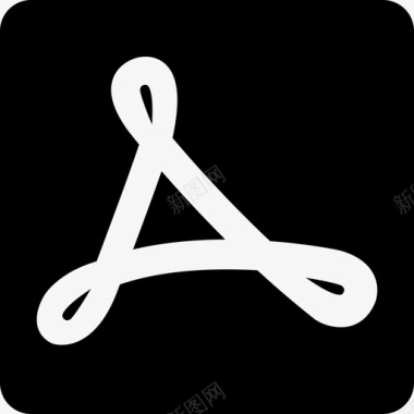 AdobeReader徽标仪表板图标图标