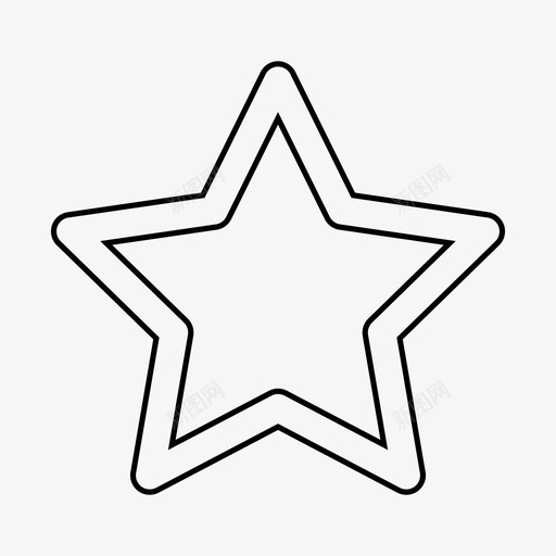 星形收藏夹几何体图标svg_新图网 https://ixintu.com 几何体 常用图标 收藏夹 收藏符号 星形 星形符号