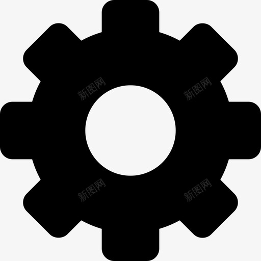 配置齿轮接口符号仪表板图标svg_新图网 https://ixintu.com 仪表板 配置齿轮接口符号