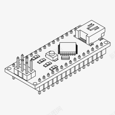 arduino电路电子图标图标