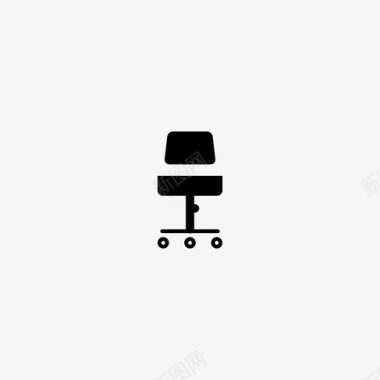 办公椅家具坐椅图标图标