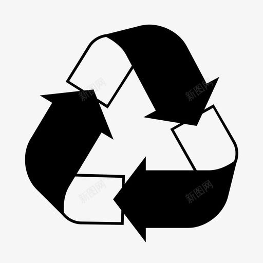 可回收可堆肥环保图标svg_新图网 https://ixintu.com 再利用 可回收 可堆肥 环保 绿色