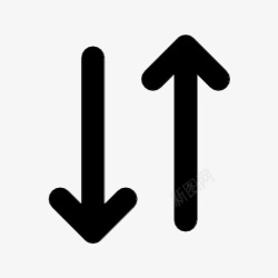 icon排序箭头降序排序排列箭头图标高清图片