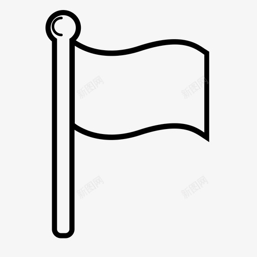 旗帜营地土地图标svg_新图网 https://ixintu.com 国家 土地 旗帜 标记 营地 露营