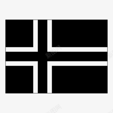 挪威国旗国家斯堪的纳维亚图标图标