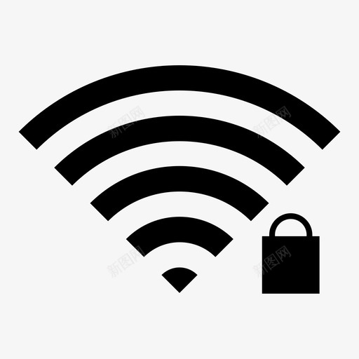 wifi密码互联网密码锁定网络图标svg_新图网 https://ixintu.com wifi密码 wifi密码锁定wifiwifi锁定 wifi锁定 互联网密码 受保护wifi 密码保护 锁定网络