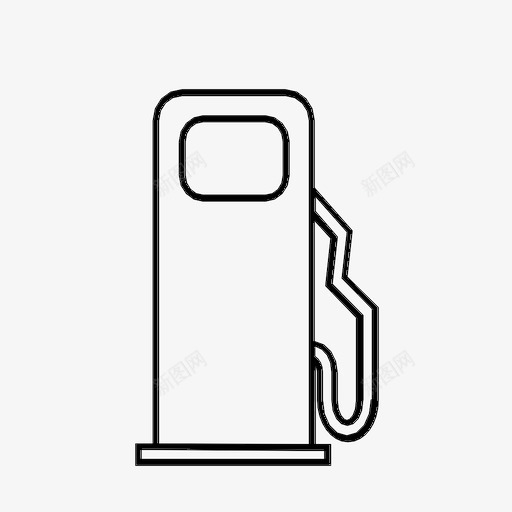 燃料指示器汽车仪表板图标svg_新图网 https://ixintu.com 仪表板 汽油 汽车 燃料指示器