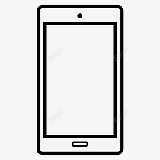 智能手机安卓手机图标svg_新图网 https://ixintu.com 安卓 手机 智能手机 设备