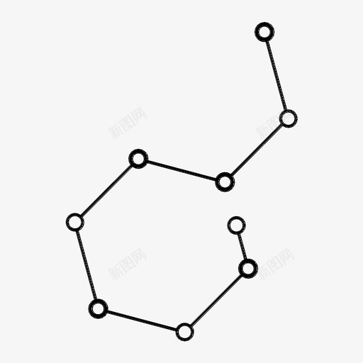 星座天空太空图标svg_新图网 https://ixintu.com 天空 太空 星座 星星 黄道带