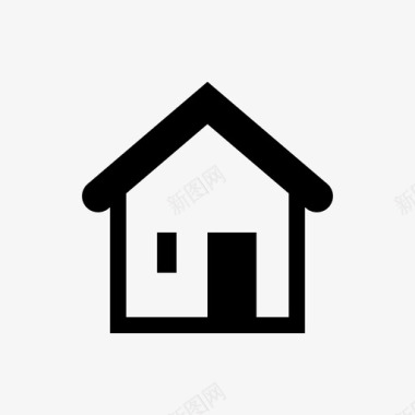 家门房子图标图标