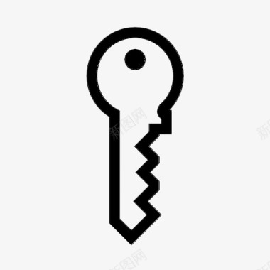 加密密钥数据锁图标图标
