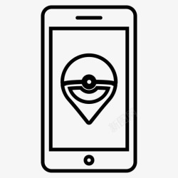 pokemongopokemongo球游戏图标高清图片