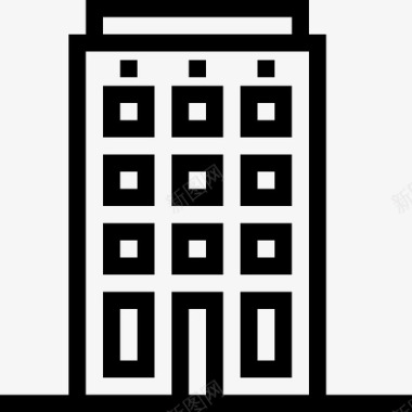 办公室建筑大厦图标图标