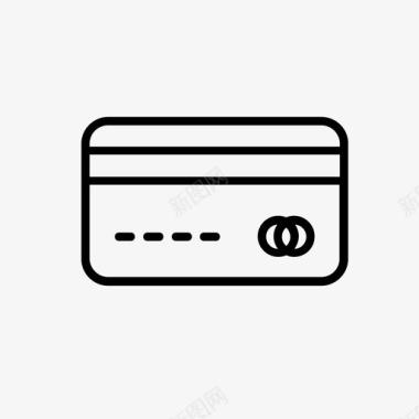 信用卡商业消费图标图标
