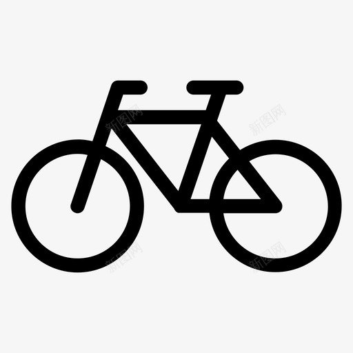 自行车骑车人骑行图标svg_新图网 https://ixintu.com 自行车 自行车收藏 骑行 骑车人