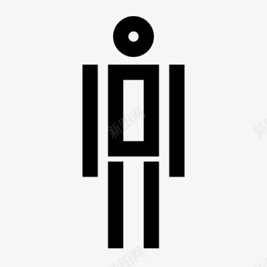 男人人厕所图标图标
