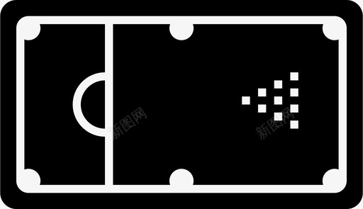 斯诺克桌游戏游泳池图标图标