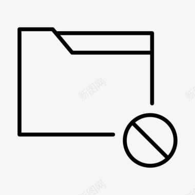 阻止文件夹组织文件夹精简图标图标