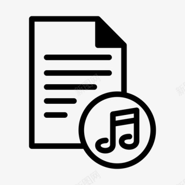 音频文件音频列表音乐列表图标图标