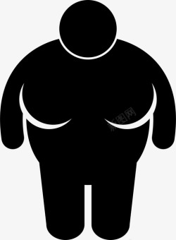 女人体型超级胖女人大的最大的图标高清图片