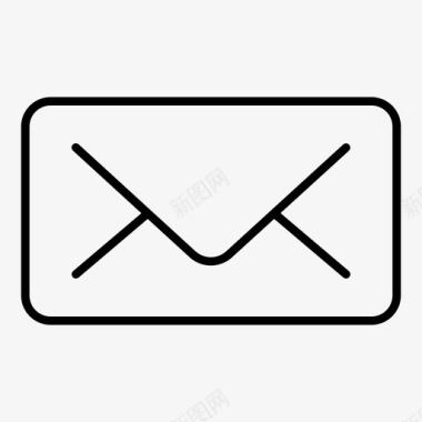 电子邮件新电子邮件用户界面图标图标