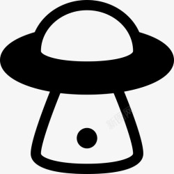物品消失不明飞行物光束诱拐外星人图标高清图片