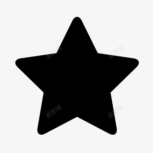 星星圆星闪耀图标svg_新图网 https://ixintu.com 可爱的星星 圆星 成功 星星 闪耀