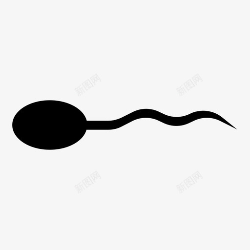 精子受精授精图标svg_新图网 https://ixintu.com 受精 性 授精 生殖 精子 精子和精子