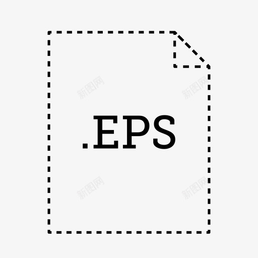 eps文件文档文件类型图标svg_新图网 https://ixintu.com eps文件 应用程序和文件类型 文件类型 文档