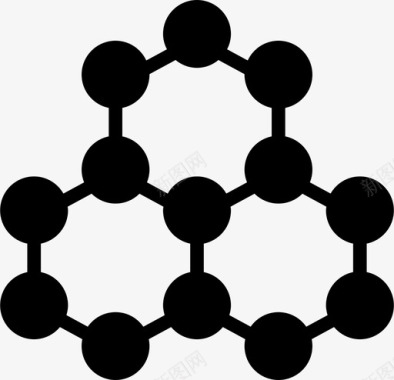 分子原子链图标图标