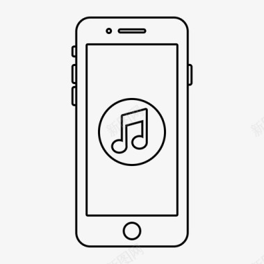 iphone应用程序itunes图标图标