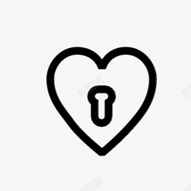 心的钥匙我的心的钥匙爱图标图标