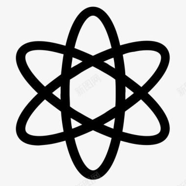 原子电子中子图标图标
