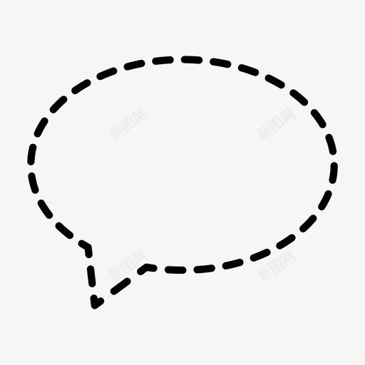 语音气泡评论对话图标svg_新图网 https://ixintu.com 对话 常用图标 消息 评论 语音气泡